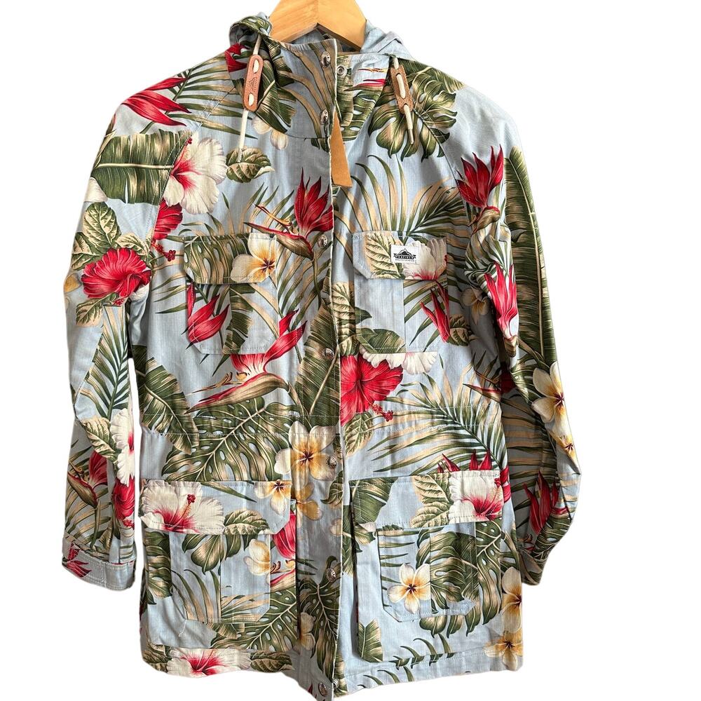 PENFIELD |  Palm Print  Blue Barn jacket, Chore coat Gorpcore - Women's Size S